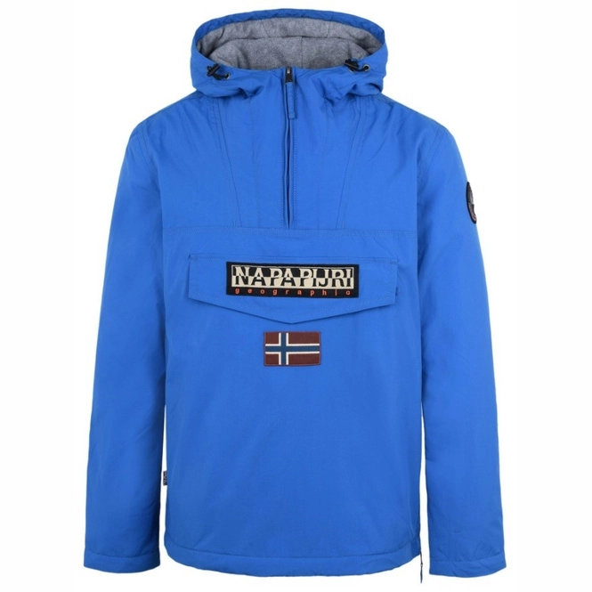 Winter Jacket Napapijri Rainforest Men Mountain Blue