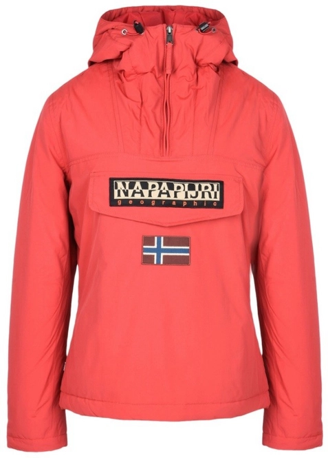 Winter Jacket Napapijri Rainforest Women Sparkling Red