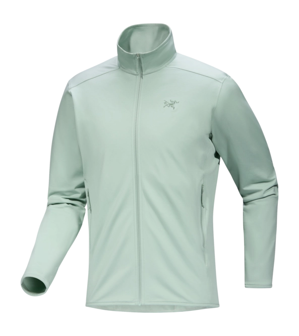 Zip Sweatshirt Arc'teryx Men Kyanite Lightweight Jacket Stone Green