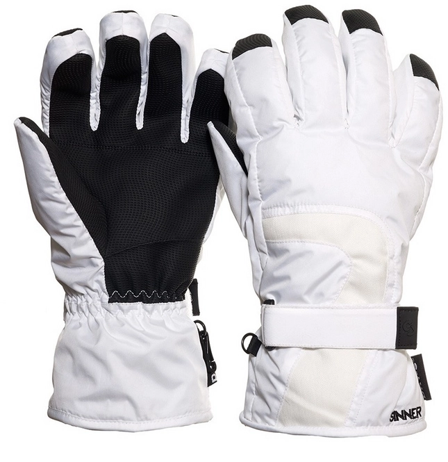 Gloves Sinner Addala White