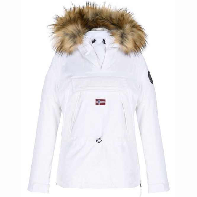 Ski Jacket Napapijri Skidoo Women EF Bright White