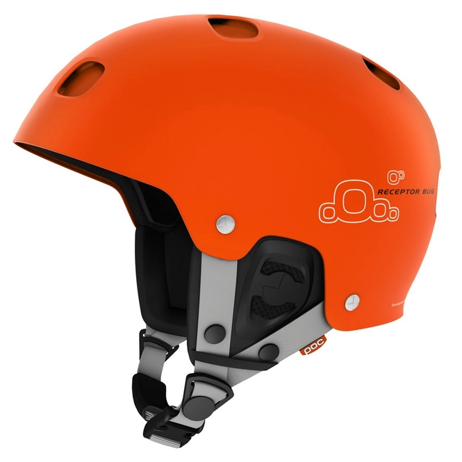 Ski Helmet POC Receptor Bug Iron Orange