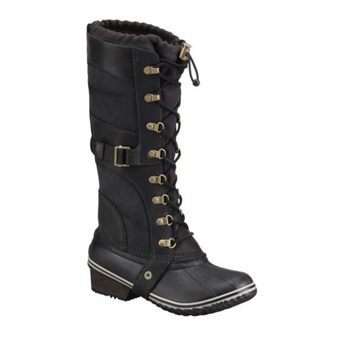 Snow Boots Sorel Women Conquest Carly Boot Black