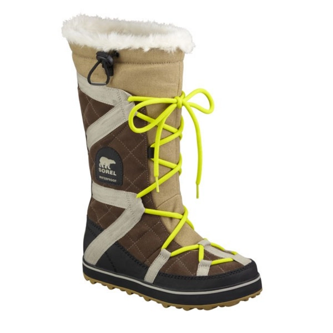 Snow Boots Sorel Women Glacy Explorer Brown