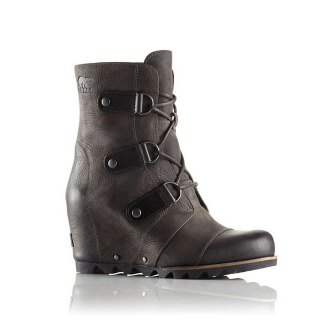 Snow Boot Sorel Women Joan Of Arctic Wedge Mid Brown