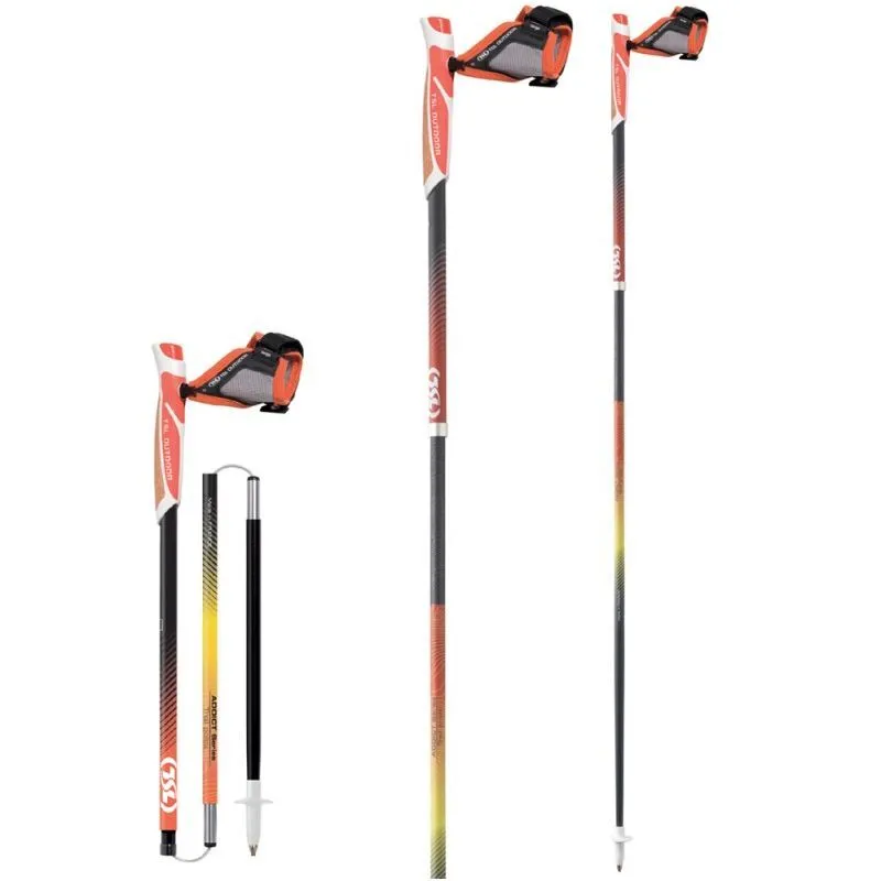 Addict Trail Carbon 4 Cork - Running poles - Men's