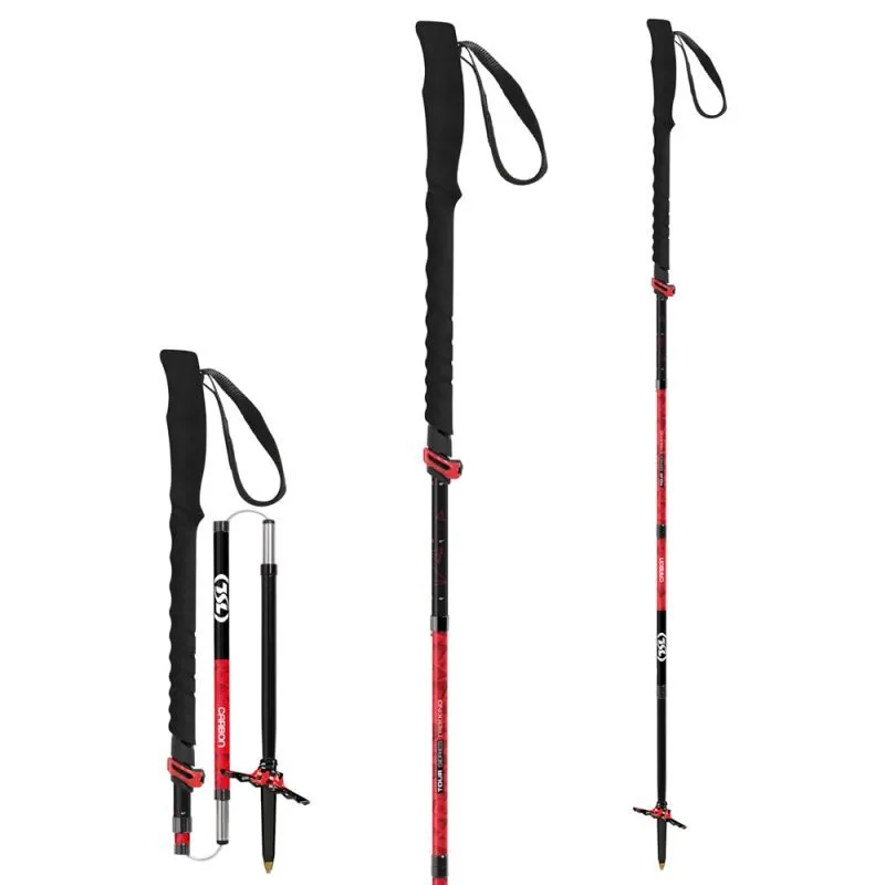 Tour Carbon 5 Cross - Push & Pull - Walking Poles