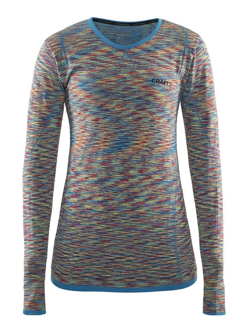 Long Sleeve T-Shirt Craft Active Comfort Roundneck LS Women Typhoon Poppy