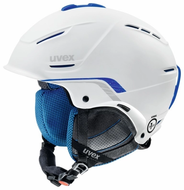 Ski Helmet Uvex P1us Pro White Blue