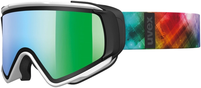 Ski Goggles Uvex Jakk TO White Matte Rainbow