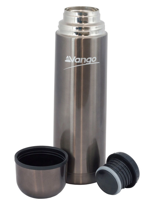 Thermos Bottle Vango Vacuum Flask Gunmetal 1L