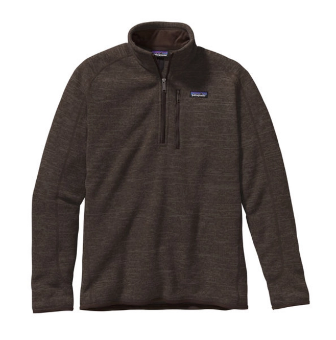 Fleece Patagonia Men's Better Sweater 1/4 Zip Dark Walnut