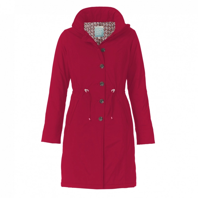 Raincoat Happy Rainy Days Wintercoat Padded Petra Red