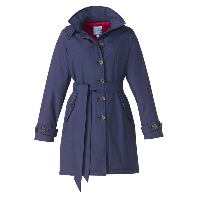 Raincoat Happy Rainy Days Trenchcoat Quilted Claude Navy