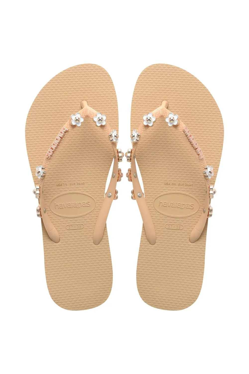 Slim Stylish Flip Flop Golden