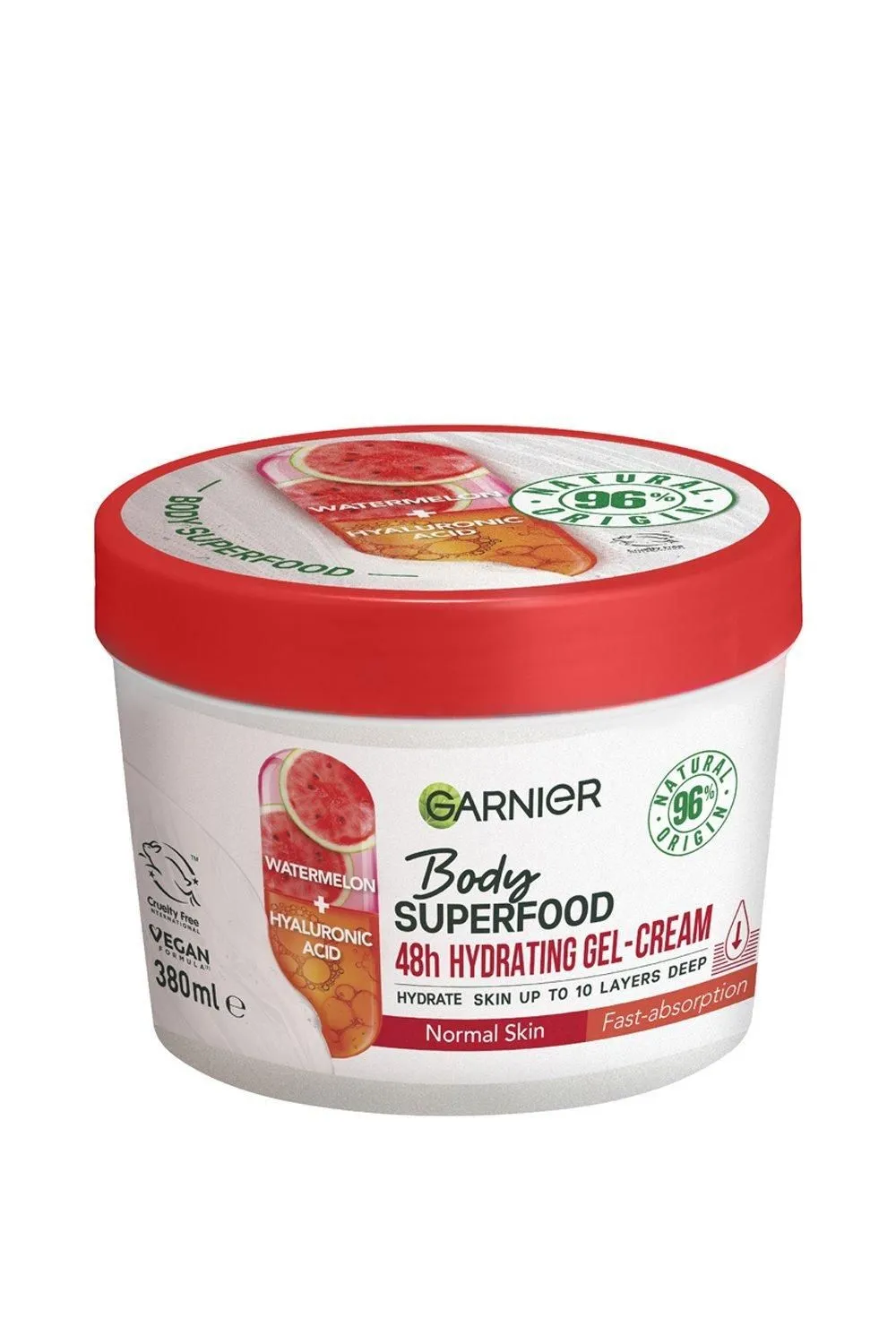 Body Superfood Watermelon & Hyaluronic Acid Hydrating Gel-Cream for Body