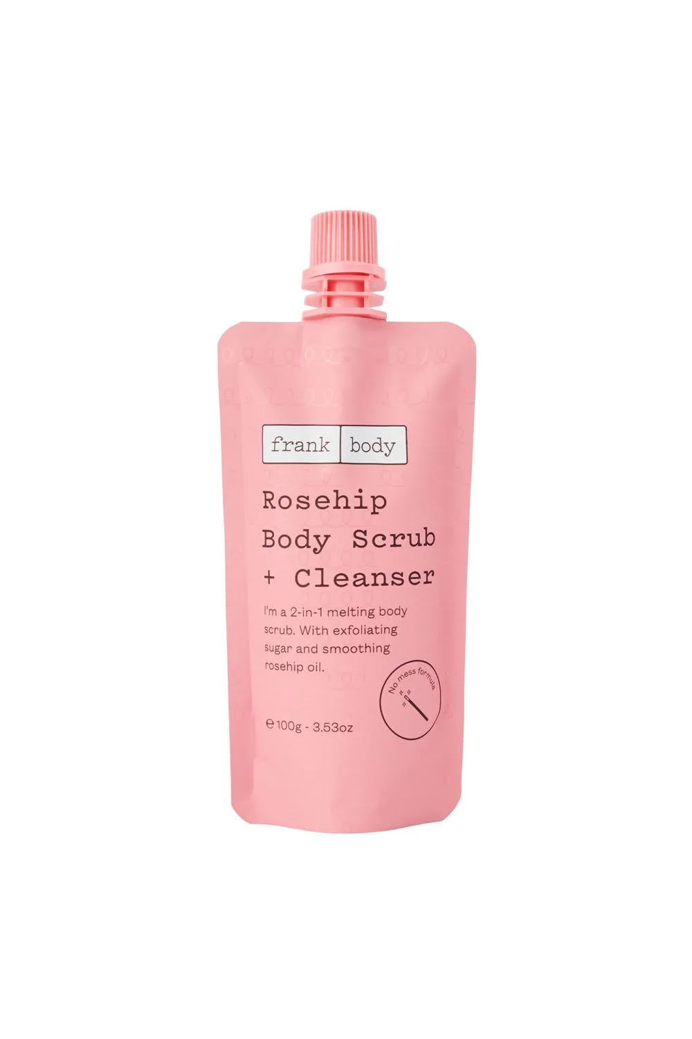 Rosehip Body Scrub + Cleanser 100g