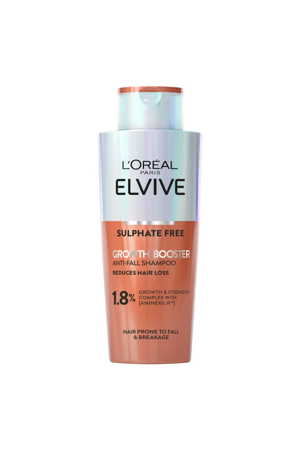 Elvive Growth Booster Shampoo, Anti Hair Loss, 200ml
