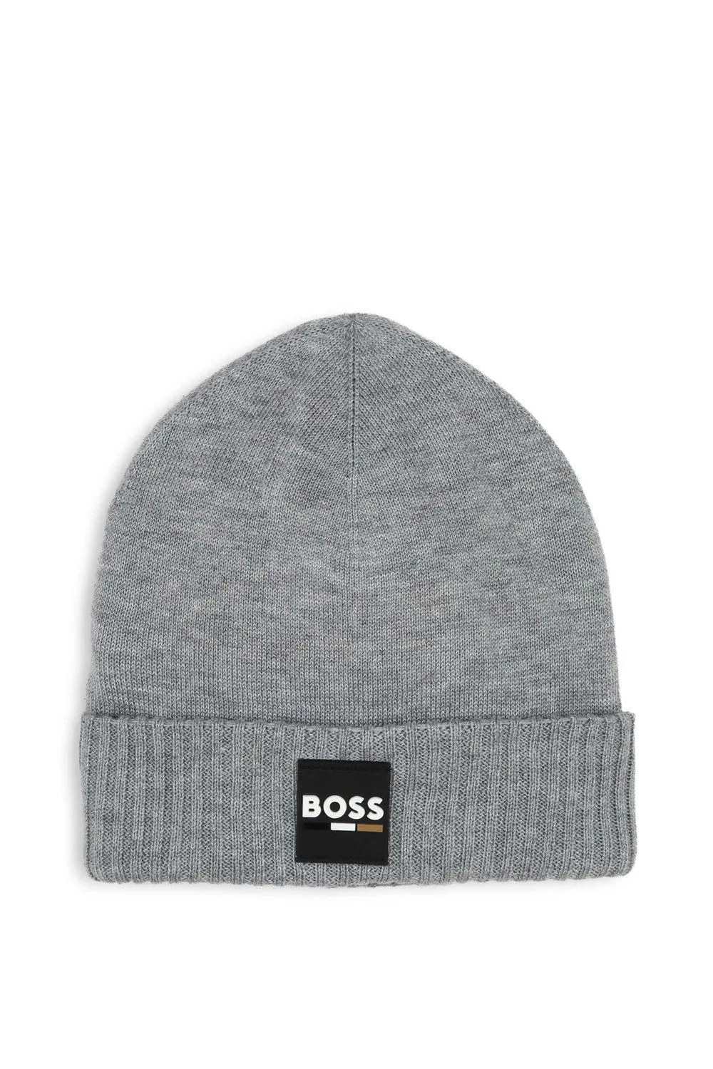 Hugo Boss Boys Beanie Chine Grey